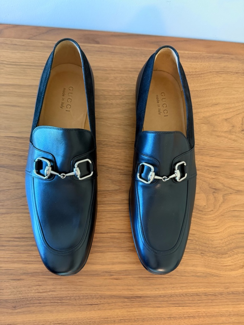 Gucci Men’s Black Leather Shoes - Picture 2 of 11